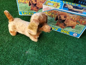 Ornaments- Lucky Dog Battery Operated Toy Dachshund