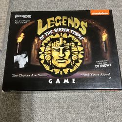Nickelodeon Legends of the Hidden Temple Board Game - Never Played!