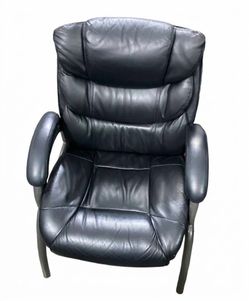 Black Leather Guest & Side Chair – Starting from $150