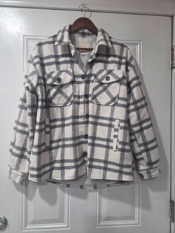 Flannel sweater