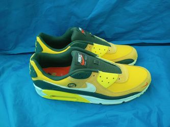 Nike Air Max 90 Yellow Green Sneakers (Limited Addition)
