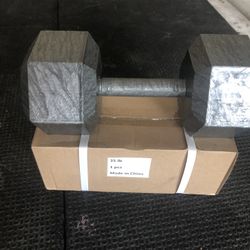 Cast Iron dumbbells 