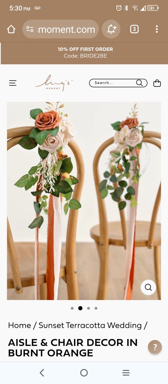 Lings Chair Decor 8 Pcs