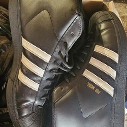 Size 10 - adidas Pro Model Core Black