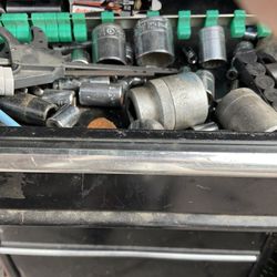 Tool Box With Assorted Tools