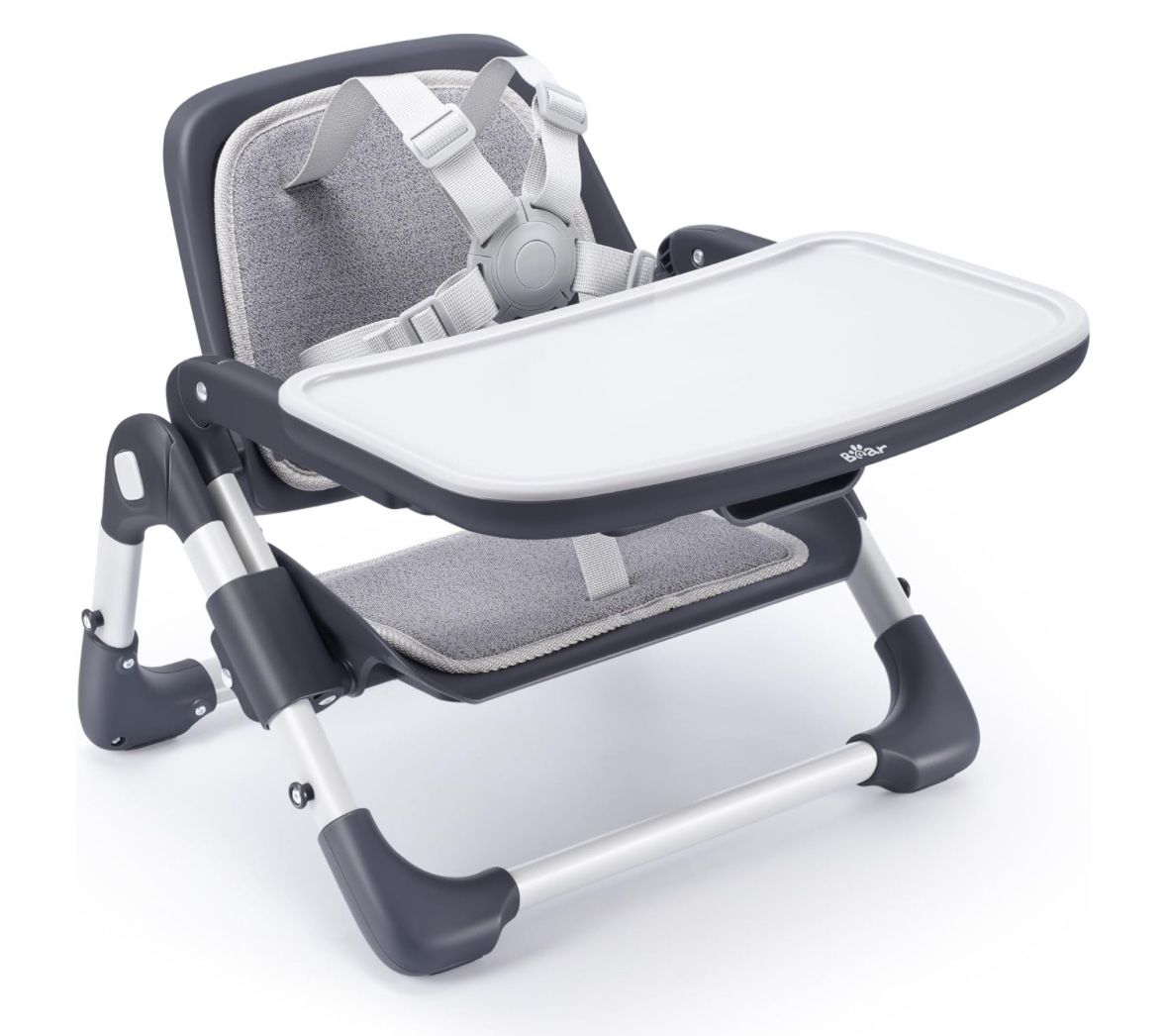 Brand New Adjustable Booster Seat with Removable Tray for 6-36 months