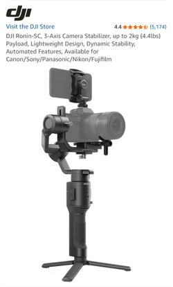 DJI Ronin SC - 3-Axis Camera Stabilizer