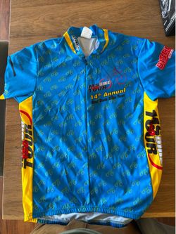 Vintage bike jersey size L