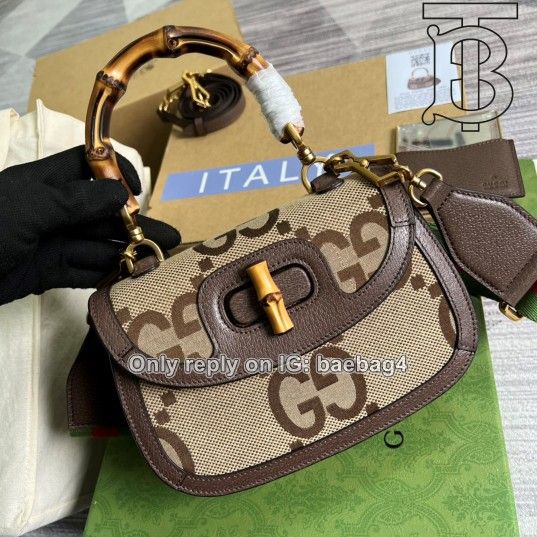 Gucci Bamboo Bags 62 Not Used
