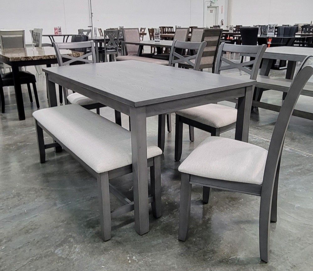 Grey Dining Set Benches Grey Dining Chair And Bench Dining Set