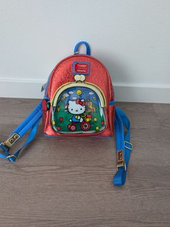 Loungefly Sanrio Hello Kitty 50th Anniversary Red Mini Backpack New Sealed