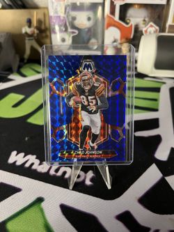 2024 Panini Mosaic - Chad Johnson #228 Blue Mosaic Prizm /99