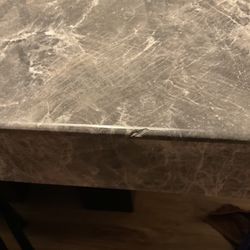 FREE Counter Height Marble Dining Table ( No Chairs )