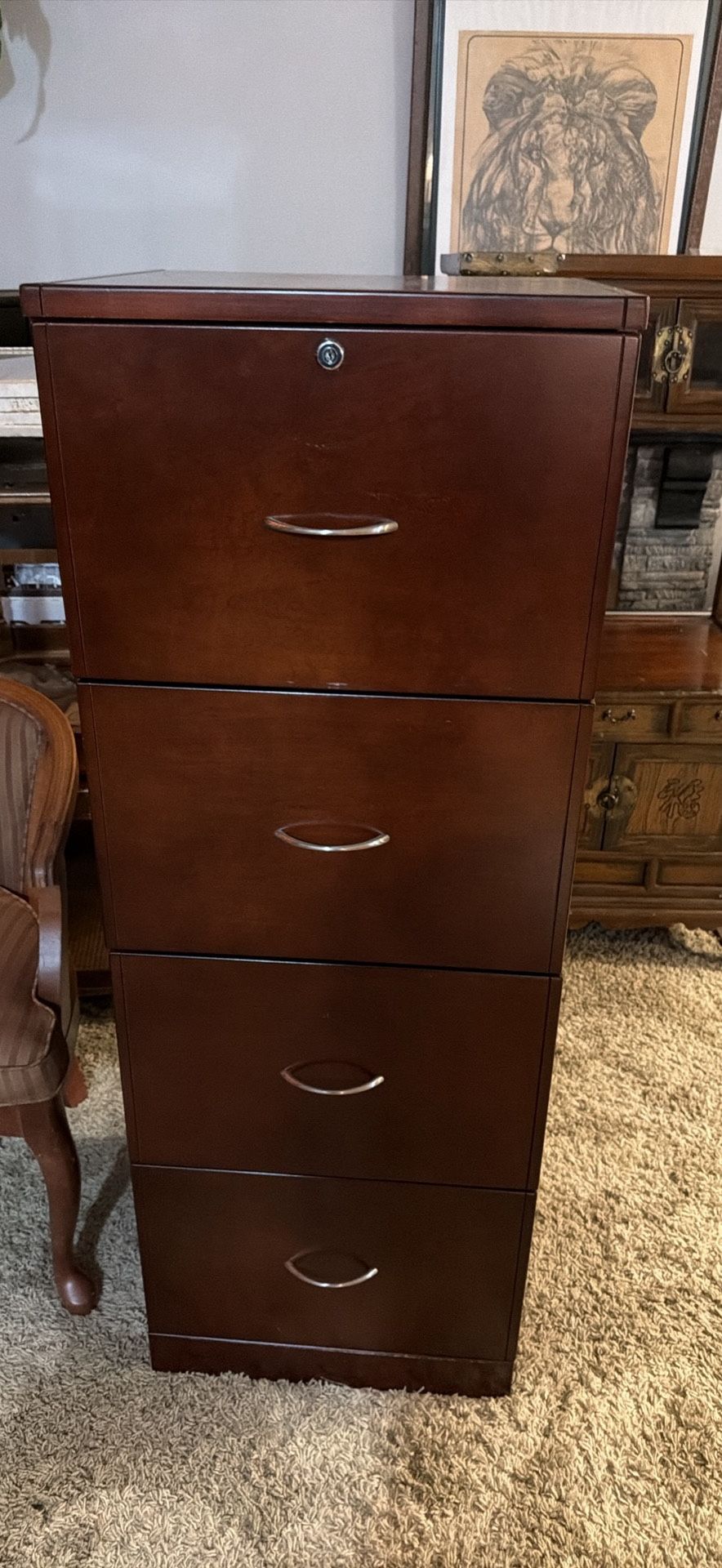 Four Drawer Cabinet/filing Cabinet