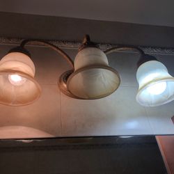 3 Light Bathroom Wall Light