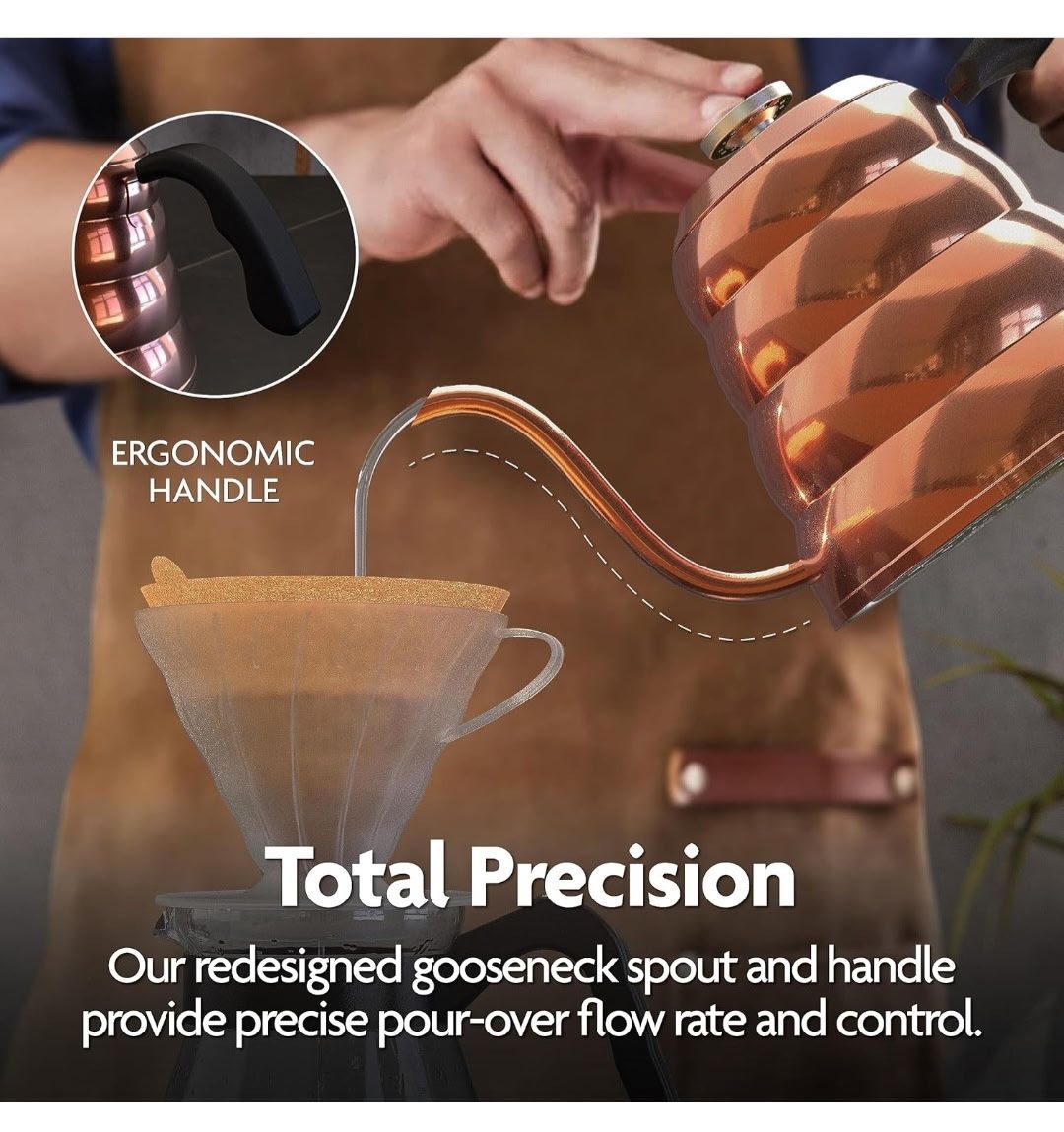 Viante Gooseneck Stovetop Coffee Kettle 