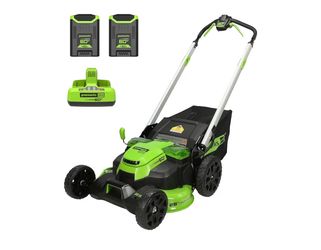 Greenworks 60V 21in Self-Propelled Lawn Mower, (2) 4.0 Ah Battery Kit