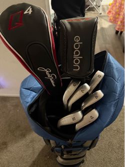 Jack Nicklaus golf set with bag