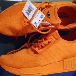 Orange Adidas Sneakers