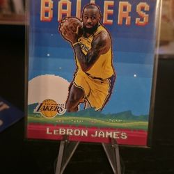 Topps 8 Bit Ballers Cards Wemby LeBron James