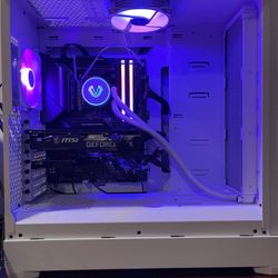 White Gaming PC (RTX 3050 core i7 16gb)