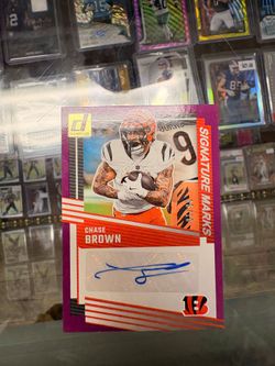 Chase Brown Autograph 06/10 Donruss