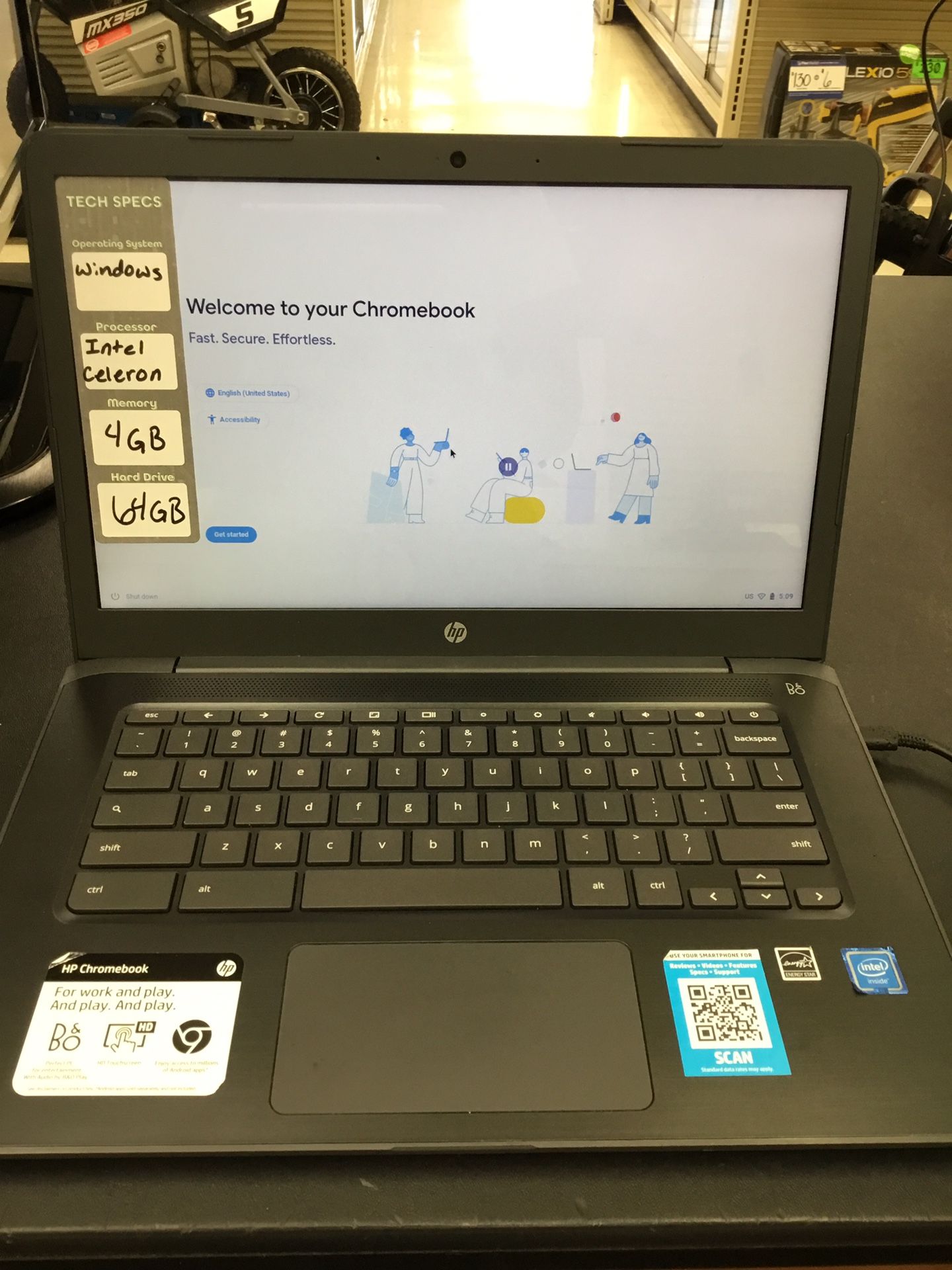 HP Chromebook