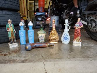 Vintage liquor bottles For sale