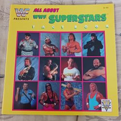 All About WWF Superstars Fact Book