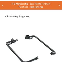 Saddle Bag brackets