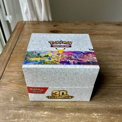 Pokémon 30th Celebration Mini Tin Display Box