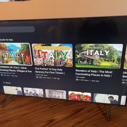 Samsung 55” Smart TV Tizen 4K With New Remote Control $170 Firm On Price