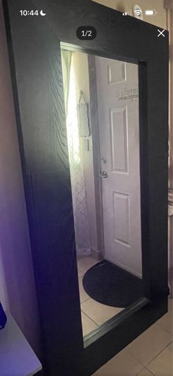 Luxury Wood Large Mirror Negotiable