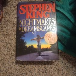 Stephen King Nightmares And Dreamscapes Hardcover Book