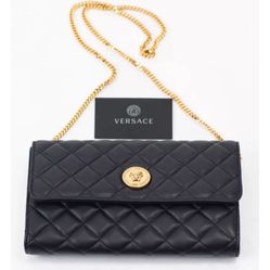 Versace Clutch Real Brand New Documents And Dust Bag 