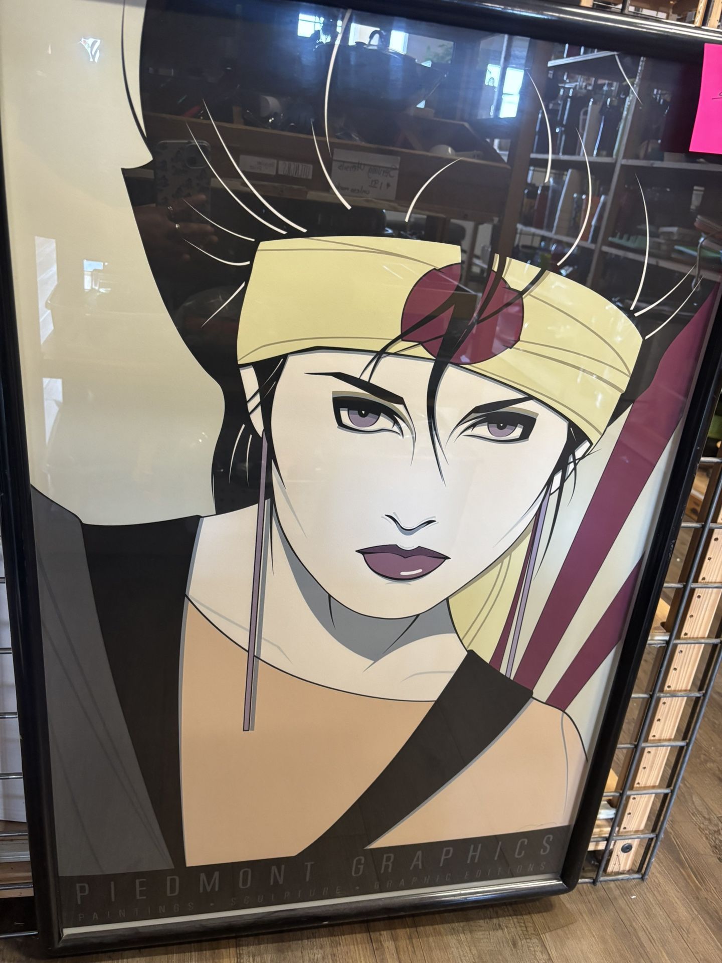 Patrick Nagel 1984 frames