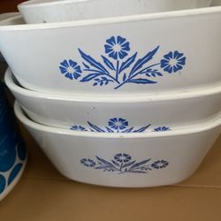 Vintage Corning Ware 3 Pieces