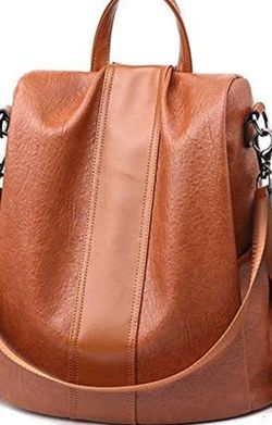 Woman's Leather Backpack Handbag 👜 / Brand New / Never Used