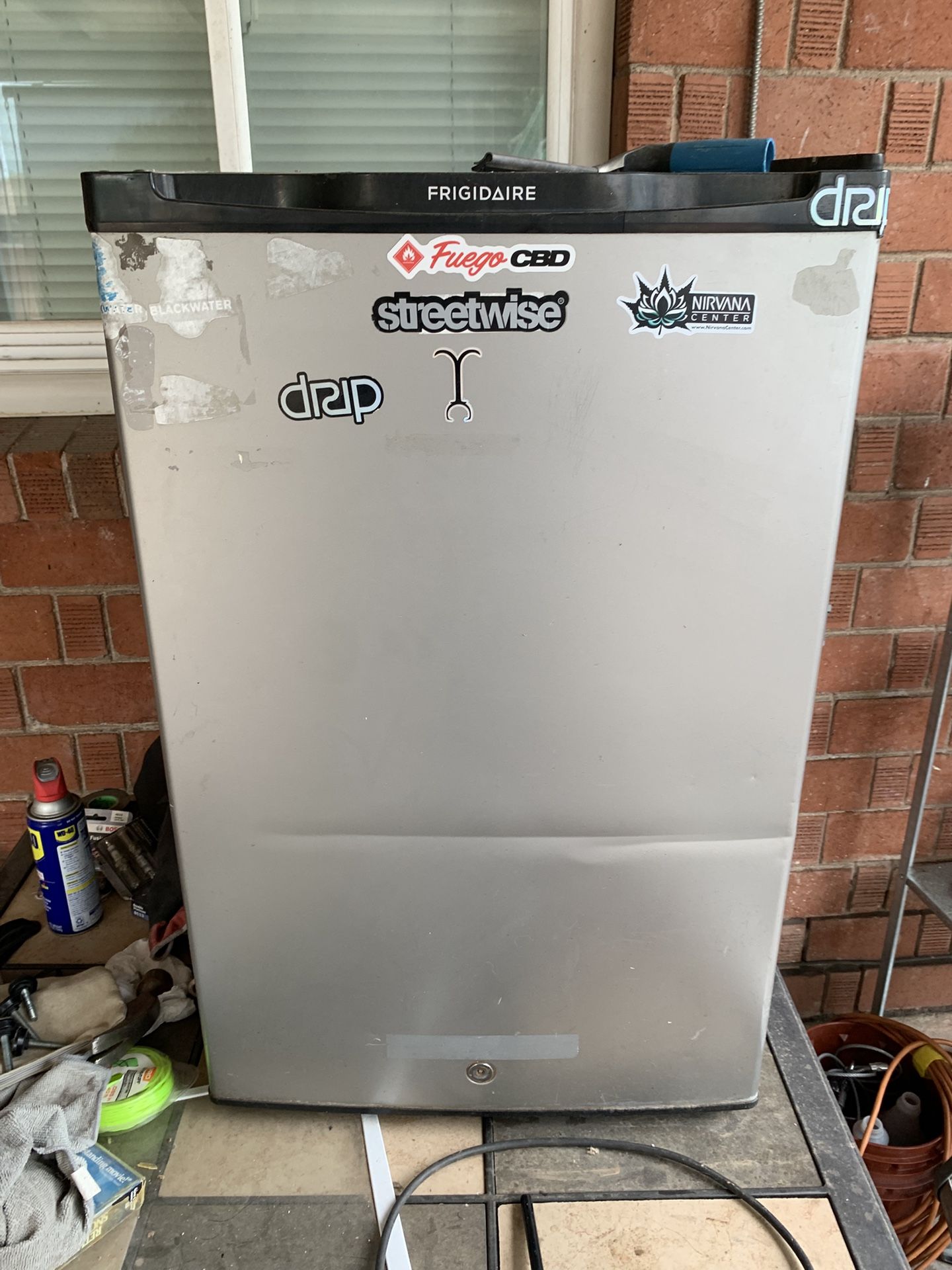 Mini Fridge Black And Grey Frigidaire Available