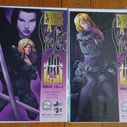  Executive Assistant 2 Book Comic Lot The Hut List Agenda Issue 1 And 3