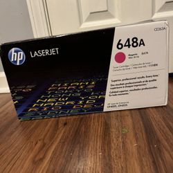 NEW HP 648A (CE263A) Magenta Laser Toner Cartridge