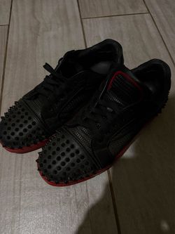 Christian Louboutin Spiked Low-Top Sneakers