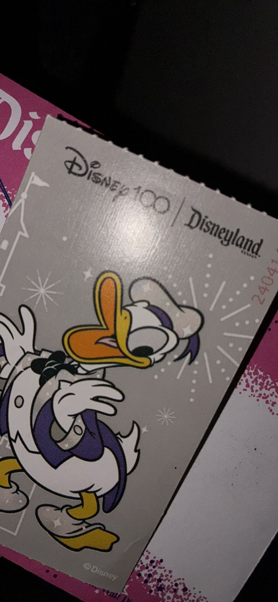 2 Disneyland Tickets 