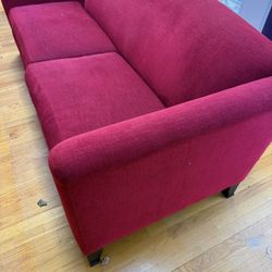 Red Sofa (Crate&Barrel)