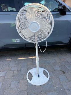 three speed oscillating fan
