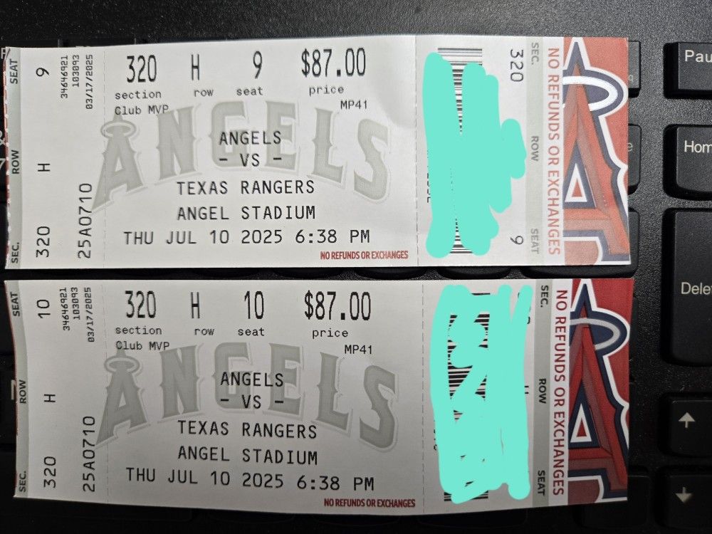 Angels Tickets