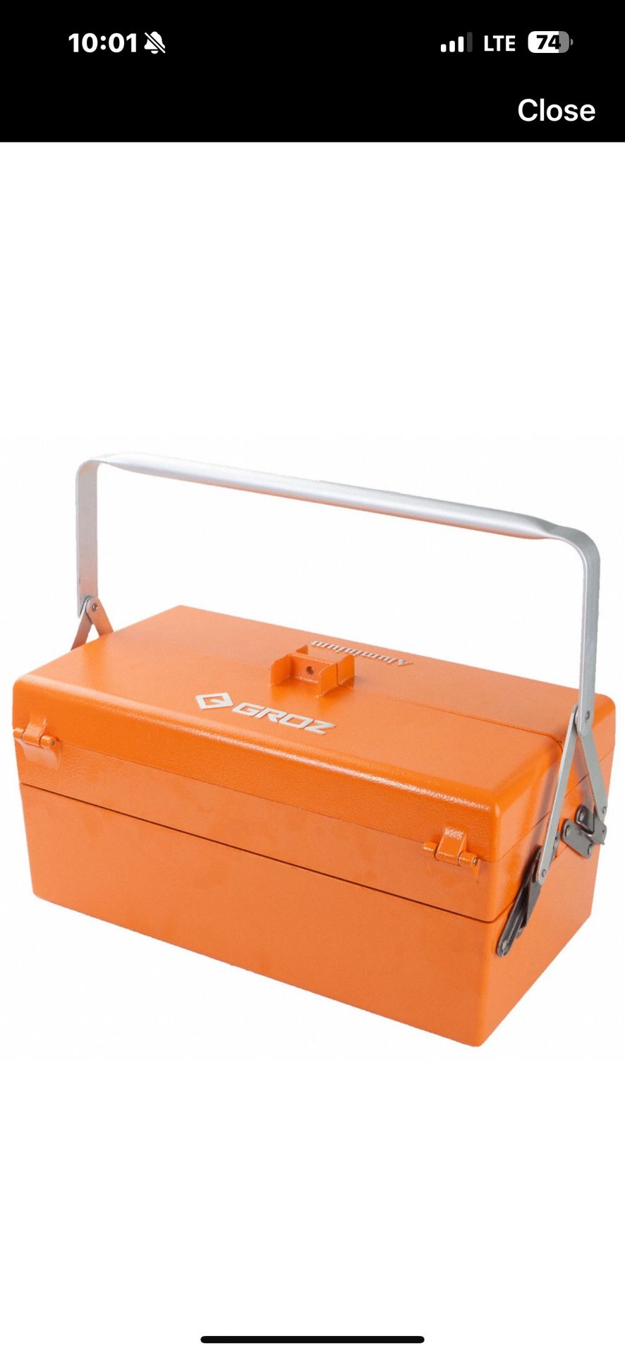 GROZ Aluminum Tool Box