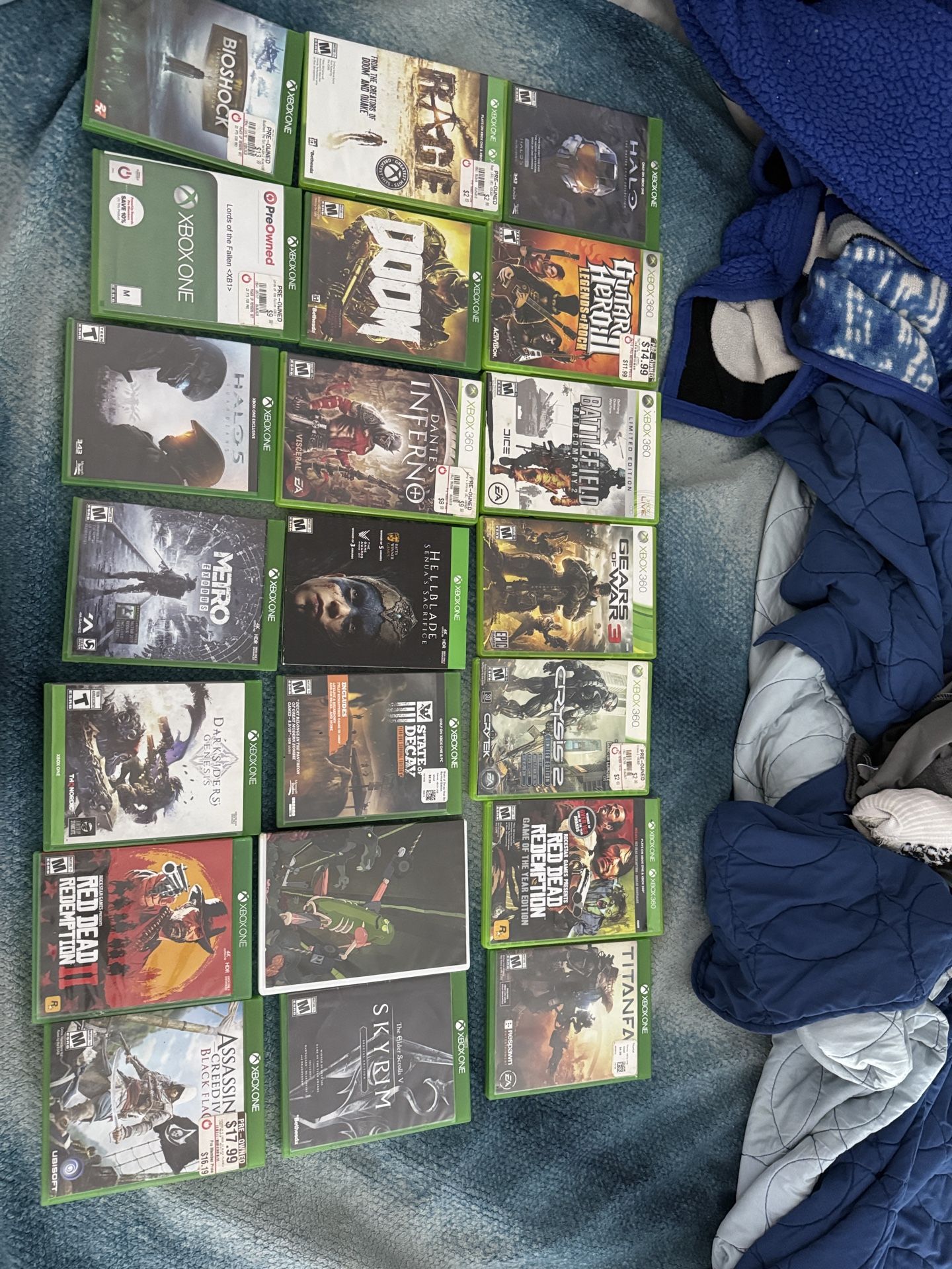 Playstation and Xbox games for sell 