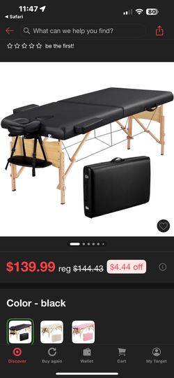 Portable Massage Table 