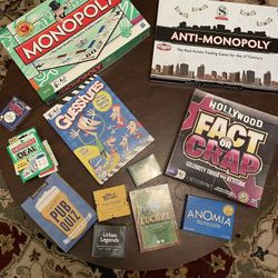 Assorted board / Card Games